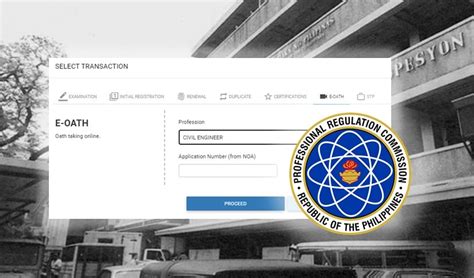 noa prc|Online Oathtaking Application System .
